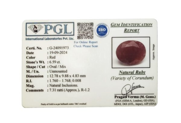 Natural Ruby - Image 2